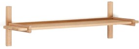 Natúr színű tölgyfa moduláris polcrendszer 110x28 cm Sitra – Kave Home
