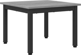 vidaXL Dohányzóasztal Szürke Sonoma 50 x 50 x 36 cm Faanyag