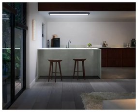 Philips Hue AURELLE LED 39W 230V stropní stmívatelné svítidlo černé 120x30 cm