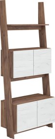Regál szekrénnyel 80 cm 2 Raul (tobaco + fehér craft). 780594