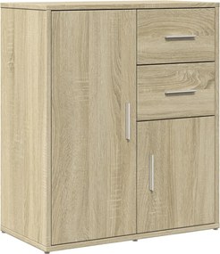 vidaXL sonoma tölgy színű szerelt fa tálalószekrény 60 x 31 x 70 cm