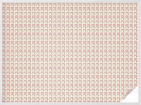 Öntapadós Ablakfólia Adatvédelem Retro levelek 200x146 cm