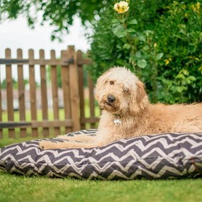 Fekete fekhely kutyáknak 50x70 cm Outdoor Bed Barn Raven Black S – P.L.A.Y.