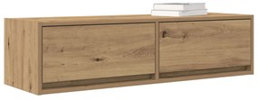 TV szekrény Artisan tölgy 100x31x25,5 cm mérnöki fa