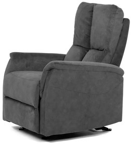 Szürke szövet dönthető fotel. TV-S8449 GREY2