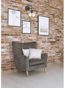 Fali lámpa MELLE BLACK 1xE27/60W/230V