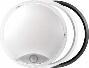 Kültéri Led lámpatest kerek mozgásérzékelővel 14W meleg Emos