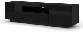 TV aszta/Szekrény Aurinko 150 (fényes fekete). 1083434