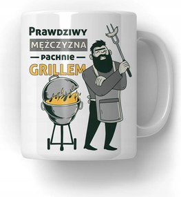 Bögre Igazi Férfi Grill Illatú Vicces Ajándék 18-99 Ajándék