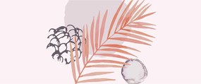 Kép - Lila minimalizmus N⁰3 (120x50 cm)