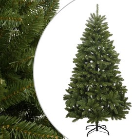 vidaXL zöld csuklópántos műkarácsonyfa állvánnyal 240 cm
