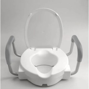 Ridder - Emelt WC-ülőke kapaszkodóval, fehér