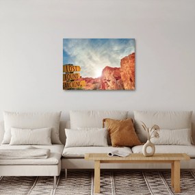 Mutatók felirattal képe (70x50 cm)