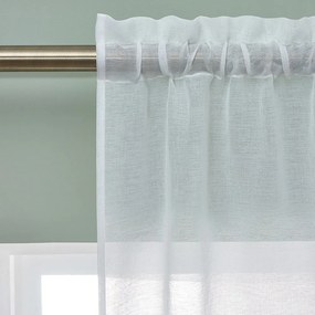 Fehér voile fényáteresztő függöny 140x229 cm Countryside Floral – Catherine Lansfield