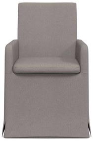 Étkező Székek 2 pcs Tópszínű 57 x 67 x 95 cm szövet