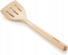 Fából készült széles konyhai lapát lyukakkal -30cm Tescoma