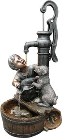 Szökőkút Dekoratív Kerti Szobor "Regina"