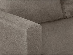 KENO fotelágy Szürke/sötétbarna