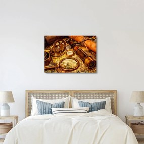 Kép - Tengerészek történelmi segédeszközei (üvegen) (70x50 cm)