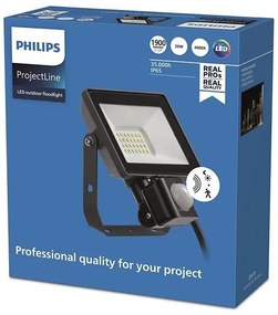 Philips - LED Kültéri reflektor érzékelővel PROJECTLINE LED/20W/230V IP65 4000K