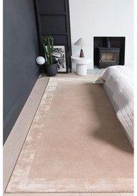 Bézs kézi szövésű gyapjú keverék szőnyeg 160x230 cm Ascot – Asiatic Carpets