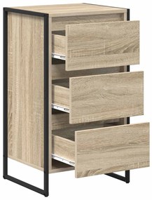 Széf fiókkal Sonoma 42 x 36 x 75.5 cm Faanyag