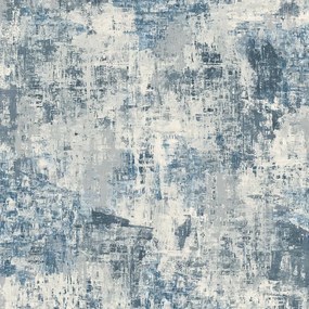 Arthouse Signature 2 Abstract Texture kék-szürke fémhatású fémhatású vinyl tapéta – 100192AH