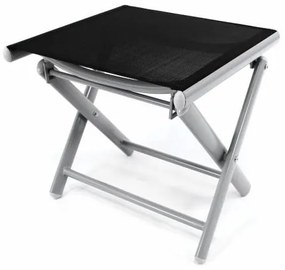 Kerti szék sámli GARTHEN - fekete