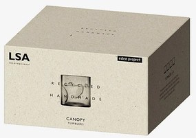 Baldachinos üveg, 350 ml, átlátszó, 4 db-os készlet - LSA International