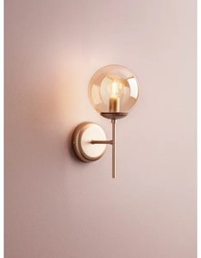 Redo 01-2942 - Fali lámpa MUNDI 1xE14/28W/230V réz