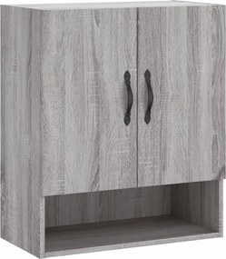 vidaXL szürke sonoma színű szerelt fa faliszekrény 60 x 31 x 70 cm