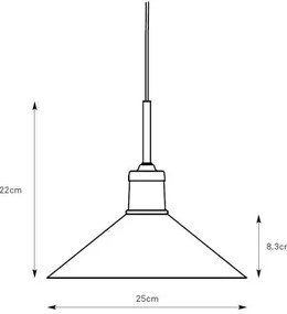 Markslöjd 108868 - Csillár zsinóron VELA 1xE27/40W/230V réz/zöld