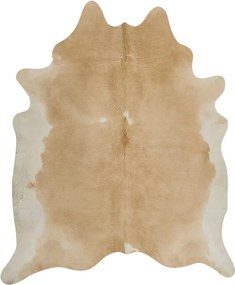 Bézs szőrme szőnyeg 210x200 cm - Narma