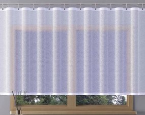 Mg Hálós jacquard háló Fehér 648/171 200x180cm Kész Szalaggal Skr M