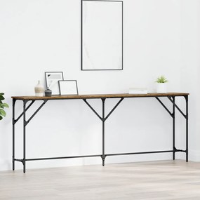 Konzolasztal Régi Fa 200x29x75 cm MDF