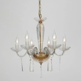 Aca Lighting kristály függeszték BLK80286PCG