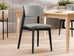 Étkezőszék KD 63 C (fekete + sötétszürke) . 1103439