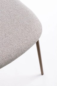 Világosbarna kárpitozott étkezőszék Inka – Yes Everyday