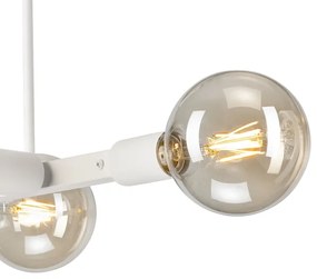 Csillár rúdon ASTRID 4xE27/60W/230V fehér