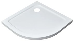 Modena Slim íves alacsony akril zuhanytálca 80x80 cm