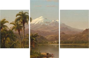 Kép - Frederic Edwin Church, Tamaca Palms, reprodukciók (90x60 cm)