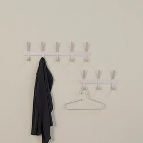 Szürke-bézs fém fali fogas Dexter – Spinder Design