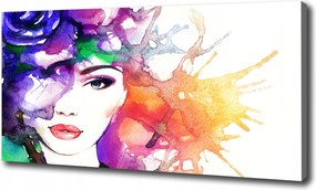 Vászonkép Női portré 100x70 cm