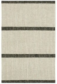 Rapallo szőnyeg, natural/fekete, 140x200cm