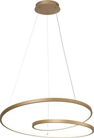 Italux modern függeszték reina fehér arany itxpnd-21692-m-gd