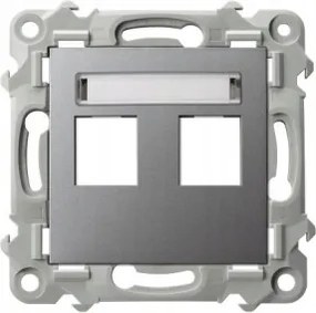 Dupla szürke Ospel keystone aljzat tok Zafír GPK-2Z/p/70