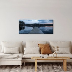Kép - Móló a tón (120x50 cm)