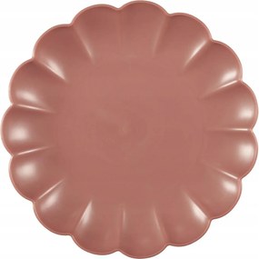 Desszert tányér Iris 20,5cm rózsaszín