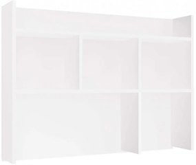 Aldabra NDST 100 fali polc, 96,5x70x18 cm, fehér
