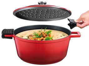 Indukciós tűzhelyhez alkalmas edény tapadásmentes felülettel 4.7 l Bordeaux – Tescoma